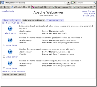 Tecnoloxía xa: Servidor web Apache en Ubuntu